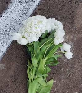 Flowers for Torey Mitchell